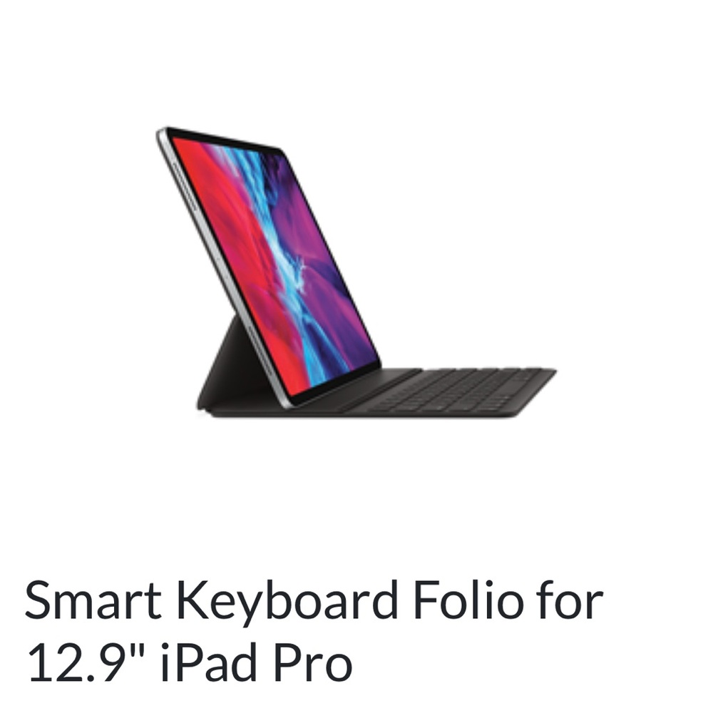 Apple Smart Keyboard Folio for 12.9 iPad Pro.